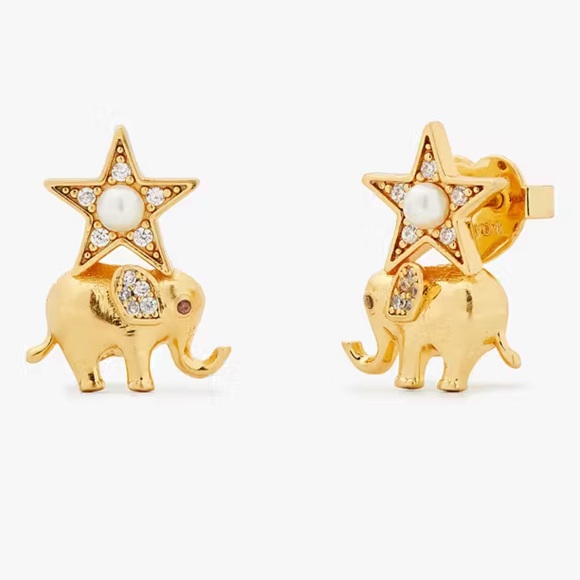 kate spade Jewelry - Kate Spade Winter Carnival Charm‎ Stud Earrings NWT